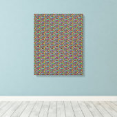 Versierd Canvas Afdruk (Insitu (Houten vloer))