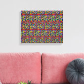 Versierd Canvas Afdruk (Insitu (Woonkamer))