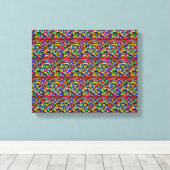 Versierd Canvas Afdruk (Insitu (Houten vloer))