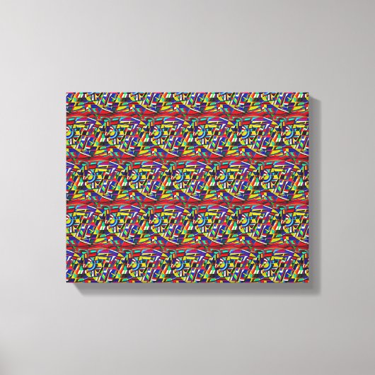 Versierd Canvas Afdruk (Voorkant)