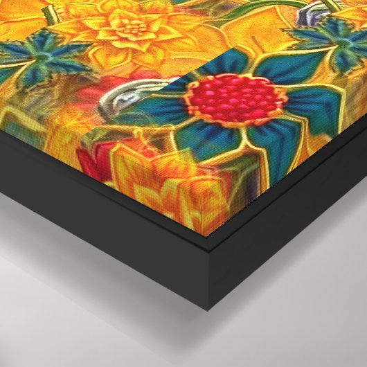 Versierd Canvas Afdruk (Hoek(Onderkant))