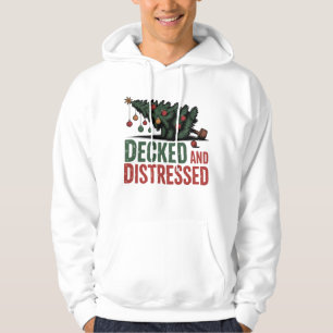 Versierd en Geteisterd Feestelijke Ineenstorting Hoodie