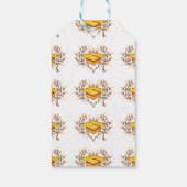 Versierd Gefeliciteerd Golden Pet Afstuderen Gift  Cadeaulabel (Achterkant)