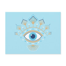 Versierd Grieks Evil Eye Turks Beschermingssymbool