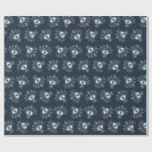 Versierd Grieks Evil Eye Turks Beschermingssymbool Cadeaupapier (Vlak)
