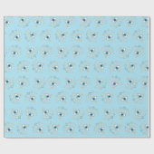 Versierd Grieks Evil Eye Turks Beschermingssymbool Cadeaupapier (Vlak)