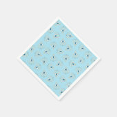 Versierd Grieks Evil Eye Turks Beschermingssymbool Servet (Hoek)