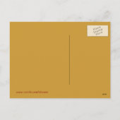 Versierd Jaar van het Briefkaart van het Nieuwjaar (Achterkant)