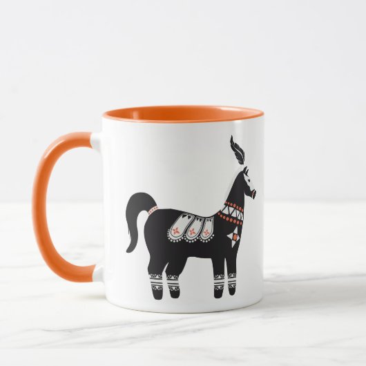 Versierd Paard Mok (Links)