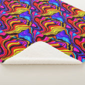 Versierd Sherpa Deken (3/4)