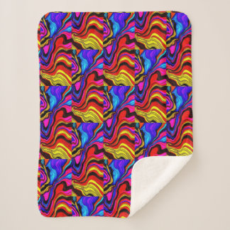 Versierd Sherpa Deken