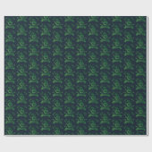Versierd SLYTHERIN™ Huis Wapen Cadeaupapier (Vlak)