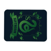 Versierd SLYTHERIN™ Huis Wapen Magneet (Horizontaal)