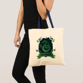 Versierd SLYTHERIN™ Huis Wapen Tote Bag (Voorkant (product))