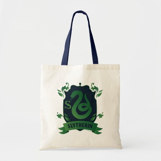 Versierd SLYTHERIN™ Huis Wapen Tote Bag (Voorkant)