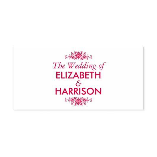  versierd  zelfinktende stempel (Design)