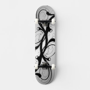 Versierd Zilver Persoonlijk Skateboard