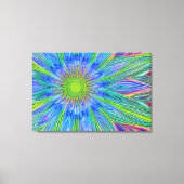 Versierde canvasprint met spanframe canvas afdruk (Voorkant)