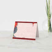 Versierde Chinese Draak Nieuwjaar 2024 HGC01 Feestdagen Kaart (Achterkant)