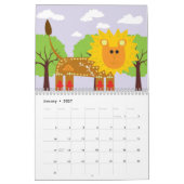 Versierde dieren kalender (Jan 2027)