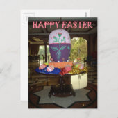 Versierde Easter Egg Art Print Feestdagenkaart (Voorkant / Achterkant)