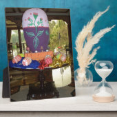 Versierde Easter Egg Art Print Fotoplaat (Zijkant)