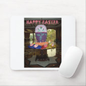 Versierde Easter Egg Art Print Muismat (Met muis)