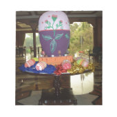 Versierde Easter Egg Art Print Notitieblok (Voorkant)