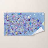 Versierde Kerstboom Bad Handdoek Set (Handdoek)
