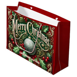 Versierde Kerstboom Groot Cadeauzakje
