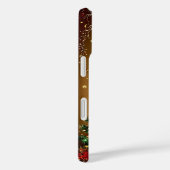 Versierde kerstboom in een winters landschap Case-Mate iPhone case (Achterkant / Rechts)