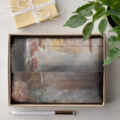 Versierde kerstboom met Cadeaus, eten, zon Tissuepapier (Geschenk)