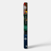 Versierde Kerstman | Ingewikkelde Holiday Kunst Pr Case-Mate iPhone Case (Achterkant / Links)