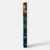 Versierde Kerstman | Ingewikkelde Holiday Kunst Pr Case-Mate iPhone Case (Achterkant / Links)