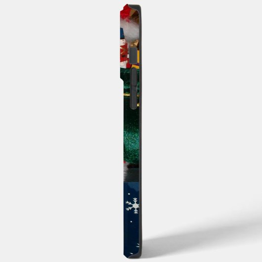 Versierde Kerstman Kerstkunst Print/Design Case-Mate iPhone Case (Achterkant / Links)