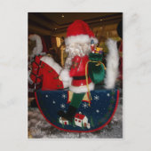 Versierde Kerstman Kerstkunst Print/Design Feestdagenkaart (Voorkant)