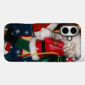 Versierde Kerstman Kerstkunst Print/Design i Case-Mate iPhone Case (Achterkant (horizontaal))
