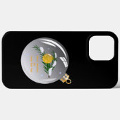 Versierde kersttak in glazen kerstbal Case-Mate iPhone case (Achterkant (horizontaal))