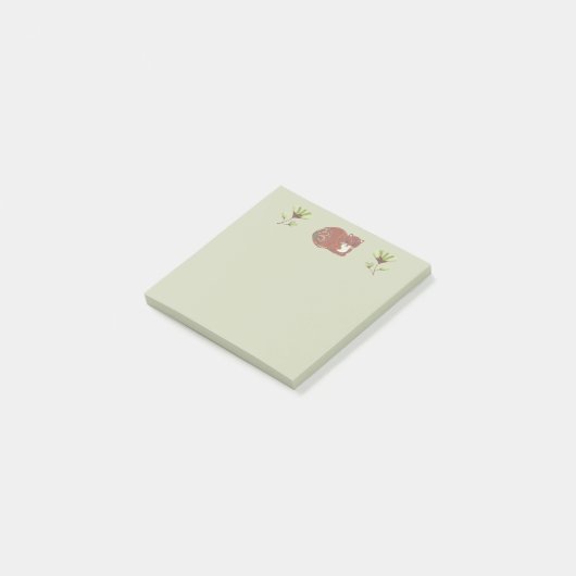 Versierde Volkskunst Kat Post-it® Notes (Schuin)