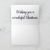 Versierde Zilveren Sneeuwvlok Kaart (Binnen)