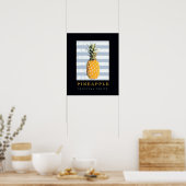 versieren met vruchten poster (Keuken)