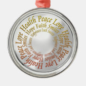 versiering2 metalen ornament (Voorkant)