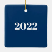 Versiering 2022 keramisch ornament (Achterkant)