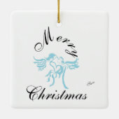 Versiering: Angels of Love Keramisch Ornament (Achterkant)