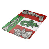  versiering badmat (Gekanteld)