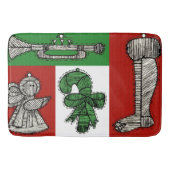  versiering badmat (Voorkant)