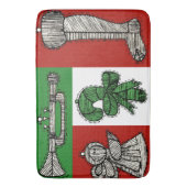  versiering badmat (Voorkant Verticaal)