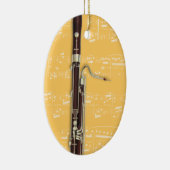 Versiering - Basson 2 - Kies uw kleur Keramisch Ornament (Rechts)