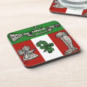  versiering bier onderzetter (Linkerzijde)