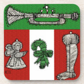  versiering bier onderzetter (Voorkant)